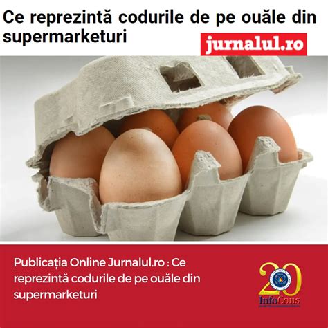 Publica Ia Online Jurnalul Ro Ce Reprezint Codurile De Pe Ou Le Din