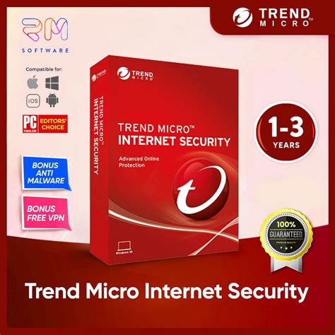 สงฟร Bigsale Trend Micro Internet Security Antivirus 1 3 ป 1 5