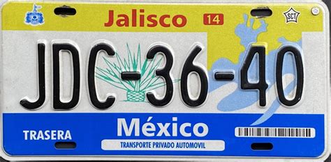 Mexico Jalisco – Jeff's License Plates