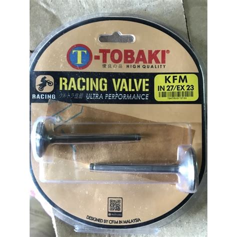 Honda Ex Ex D Dream E Bonus Kfm Racing Valve Tobaki Original