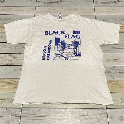 Tour Tee Rare Black Flag Band Tour Tee | Grailed