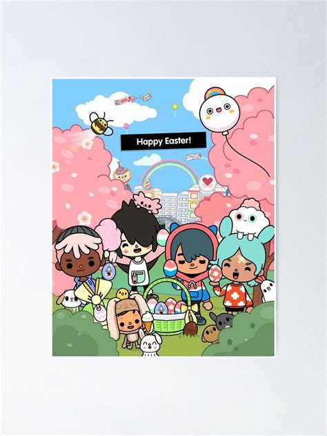 Toca Life Box Toca Boca Cute Poster For Sale By Art Art69 Redbubble