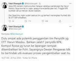 KPK Jawab Analisa Febri Diansyah Yang Sebut Polemik TWK Berkaitan