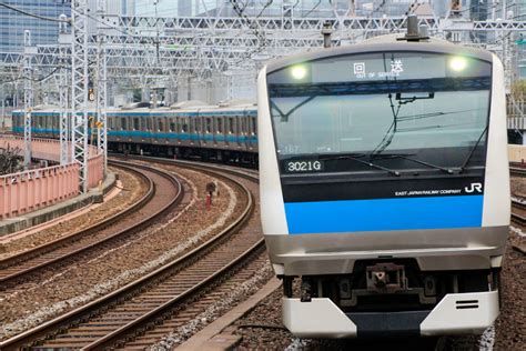 2nd train JR東E233系サイ167編成東京総合車両センター入場回送の写真 TopicPhotoID 33795