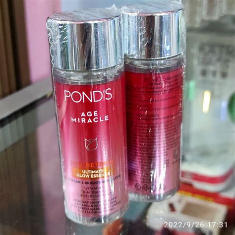 Jual Ponds Age Miracle Hya Retinol Ultimate Glow Essence 50ml With