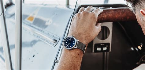 Pilot Watch Original By Laco Watches Model M Nster Blaue Stunde