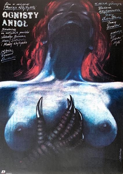 Angel Of Fire Pagowski Andrzej Film Movie Poster Year 1986