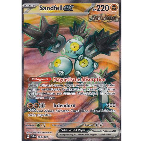 Sandfell Ex PAR 228 182 Full Art Deutsch HolonCardshop