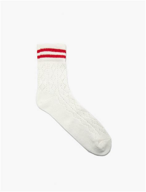 Red Striped Woman Socks – SweetyPretty