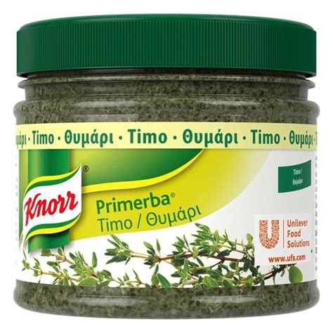 Knorr Primerba Timo 340 Gr Sapore E Profumo Alle Ricette