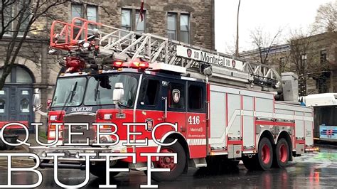 Montreal Fire Department Sim Spare Pumper Ladder