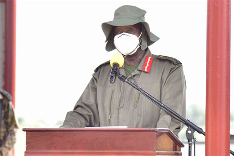 Pictorial Museveni Commissions Officer Cadets At Kabamba New