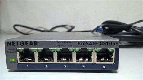 Switch Netgear Gigabit Gs E Prosafe Port Ethernet En