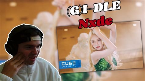 G I DLE Nxde Official Music Video REACTION YouTube