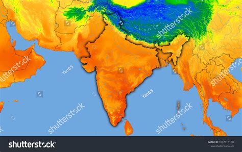 15 India Map Annual Temperature Images, Stock Photos & Vectors ...