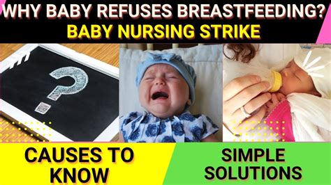 Why Baby Refuses Breastfeeding Baby Nursing Strike Find Out Causes