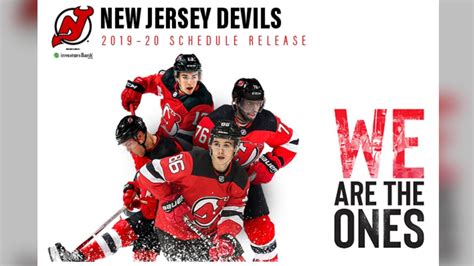 New Jersey Devils Releases 2019 Schedule