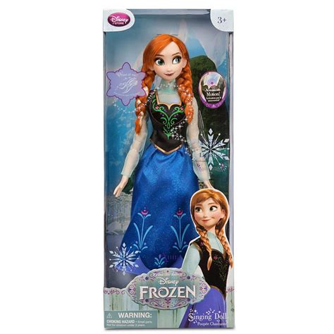 Frozen Disney Store Singing Anna Doll Elsa And Anna Photo 35934034