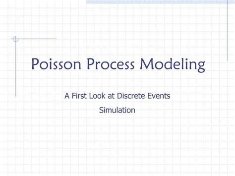 Ppt Poisson Process Modeling Powerpoint Presentation Free Download