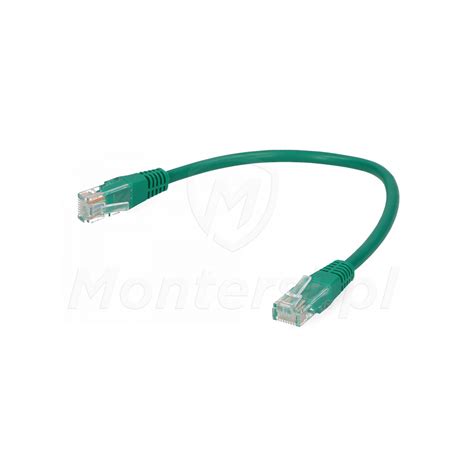 Zielony Patchcord Utp Kat E