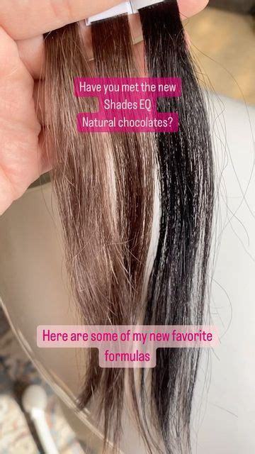 Redken Educator Wisconsin On Instagram 🍫 New Shades Eq Natural