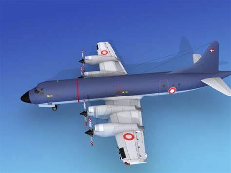 3d model orion lockheed p-3