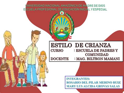 Estilos De Crianza En Los Padres Con Sus Hijos Ppt