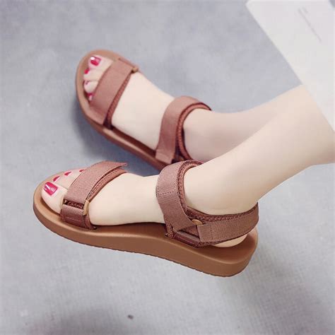 Plus Gr E Frauen Sandalen Slip Auf Elastische Band Weibliche Sommer