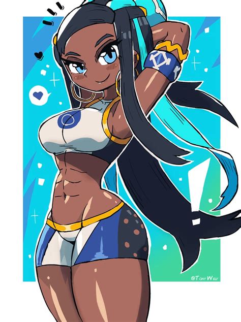 Nessa Pokemon And 2 More Drawn By Tonywelt Danbooru