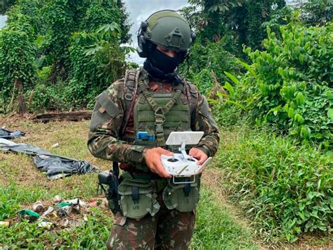 Brigada De Infantaria De Selva Desativa Garimpo Ilegal Em Terra