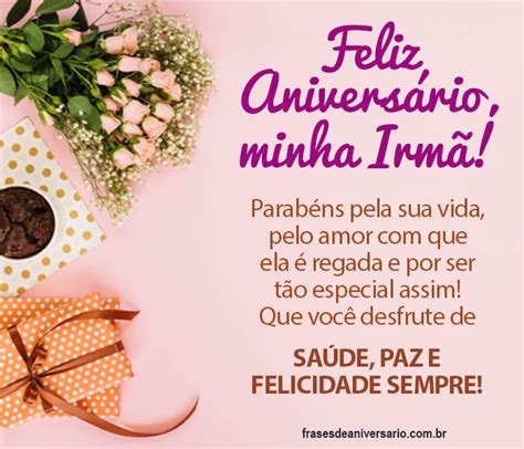 Mensagem De Aniversário Para Irmã Feliz Aniversário