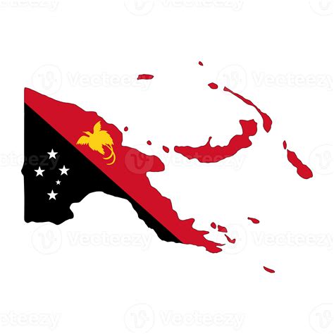 papua  guinea flag png  png