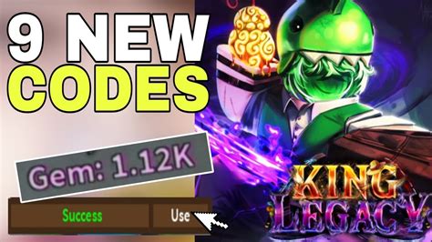 New Update King Legacy Codes King Legacy Codes New King