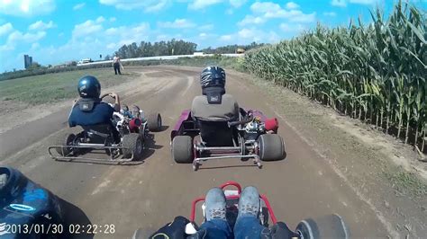 Go Kart Heat Race Part 2 Youtube