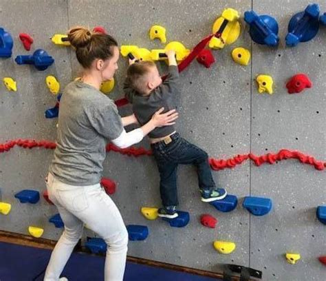 Morris School District Unveils Rock Climbing Wall At Morristown