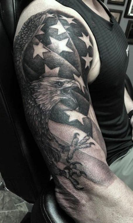 Best American Flag Tattoo Ideas For The Trend Spotter Ki N