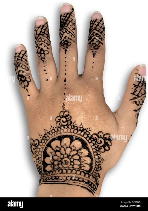 Traditional Henna Design Hi Res Stock Photography And Images Alamy