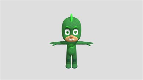 Gekko Pj Masks Download Free 3d Model By Giuffridamassimino B5c1e38