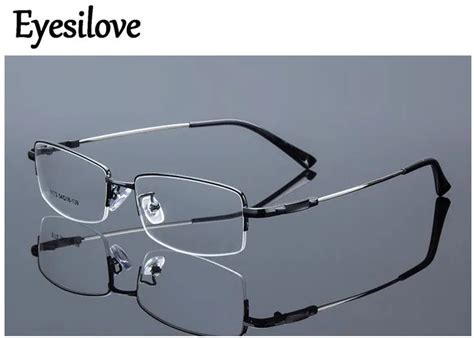 Eyesilove Metal Finished Myopia Glasses Nearsighted Glasses Prescription Glasses For Men Women