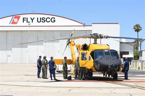 DVIDS Images Coast Guard Welcomes Centennial Themed Helicopter To