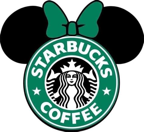 Minnie Mouse Starbucks Cup Svg Starbucks Logo Starbucks Mickey Mouse Art