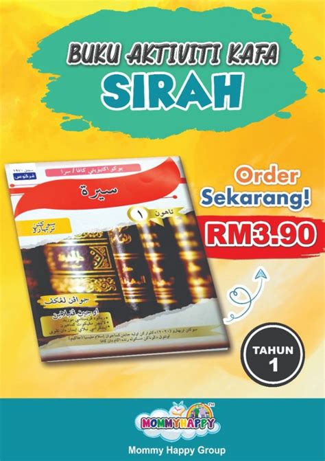 KAFA38 – BUKU AKTIVITI KAFA SIRAH TAHUN 1 – MommyHappy