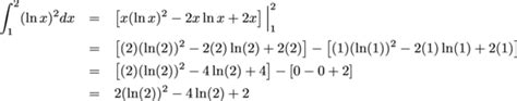 Integration by Parts: Definite Integrals Exercises