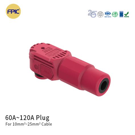 Fpic 1500V Right Angle Battery Storage Connector China Power Entry