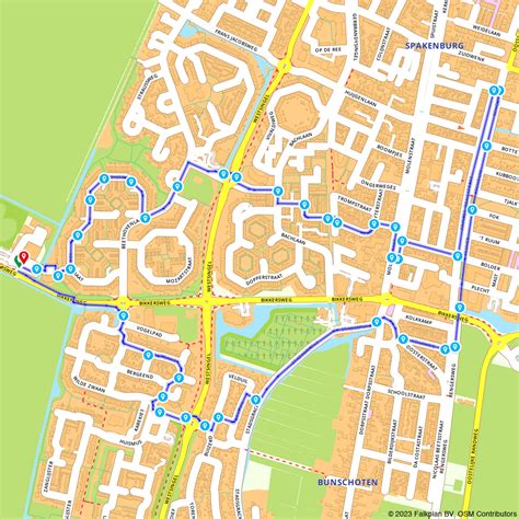 ad bunschoten monday bunschoten hiking route routenl