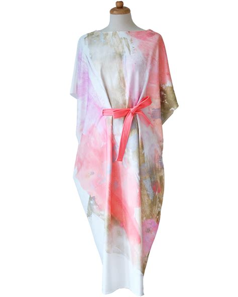 English Rose Midi Kimono Dress Ans Ein