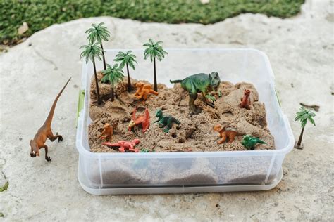 Diy Dinosaur Sensory Bin