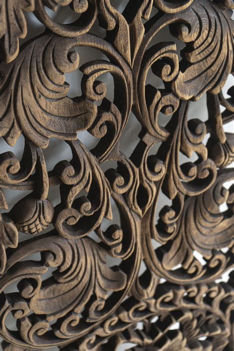 Solid Thai Teak Wood Carving - Siam Sawadee