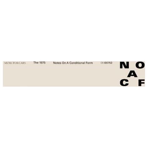 The 1975 - Notes On A Conditional Form - Vinyl - Walmart.com