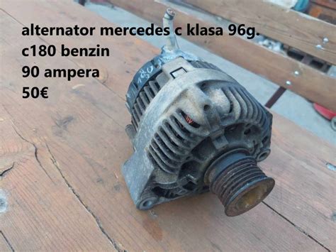 Alternator Mercedes C G